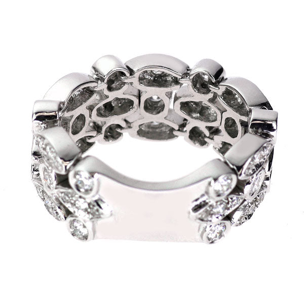 K18WG ダイヤモンド リング 1.63ct