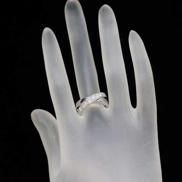 K18WG ダイヤモンド リング 0.50ct