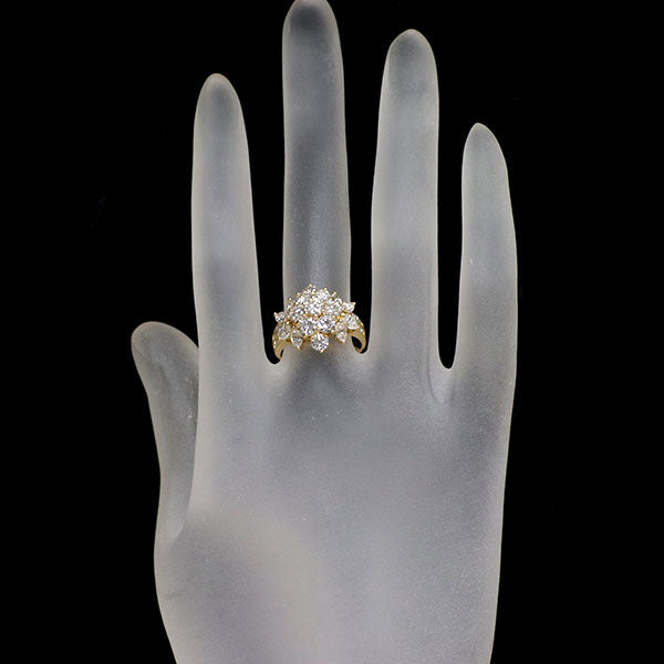 K18YG ダイヤモンド リング 2.75ct