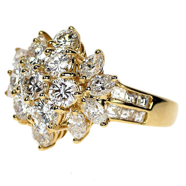K18YG ダイヤモンド リング 2.75ct