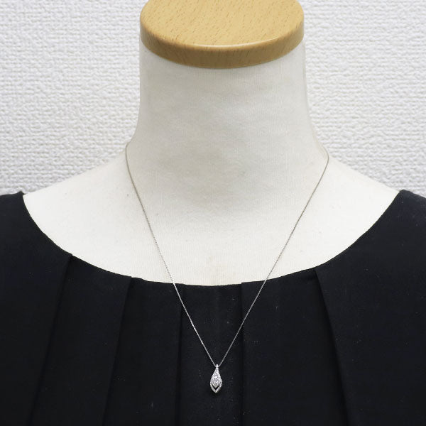 Pt950/ Pt999 ダイヤモンド ペンダントネックレス 0.15ct