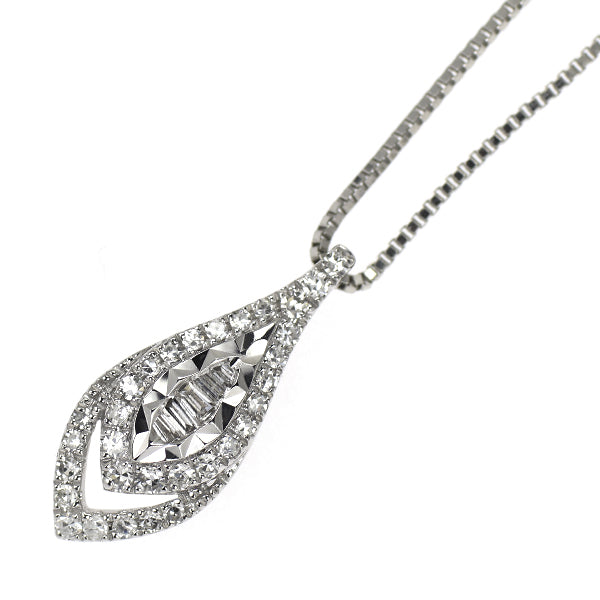Pt950/ Pt999 ダイヤモンド ペンダントネックレス 0.15ct