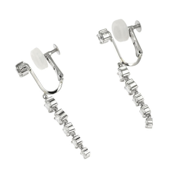 Pt900 ダイヤモンド イヤリング 2.16ct
