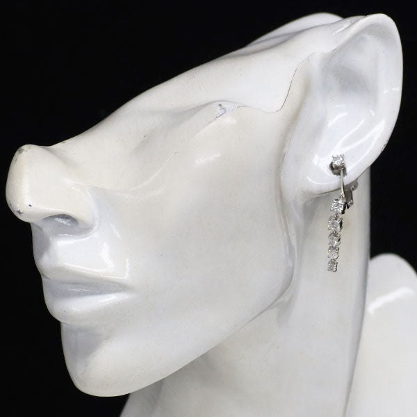 Pt900 ダイヤモンド イヤリング 2.16ct