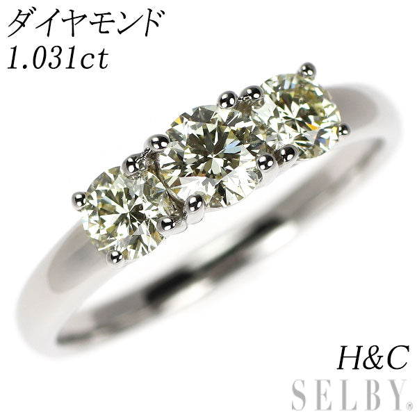 Pt900 H&C ダイヤモンド リング 1.013ct