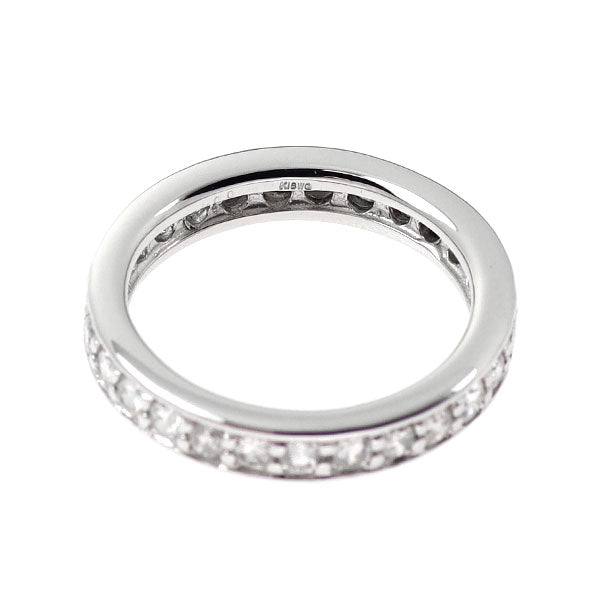K18WG ダイヤモンド リング 1.00ct フルエタニティ