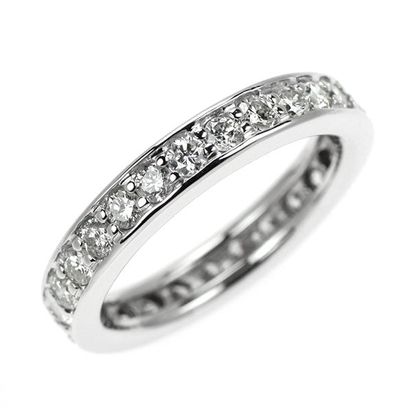 K18WG ダイヤモンド リング 1.00ct フルエタニティ