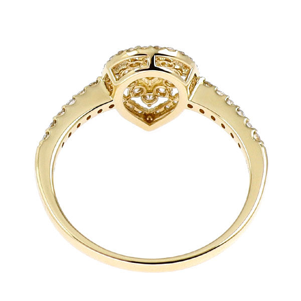 K18YG ダイヤモンド リング 0.50ct