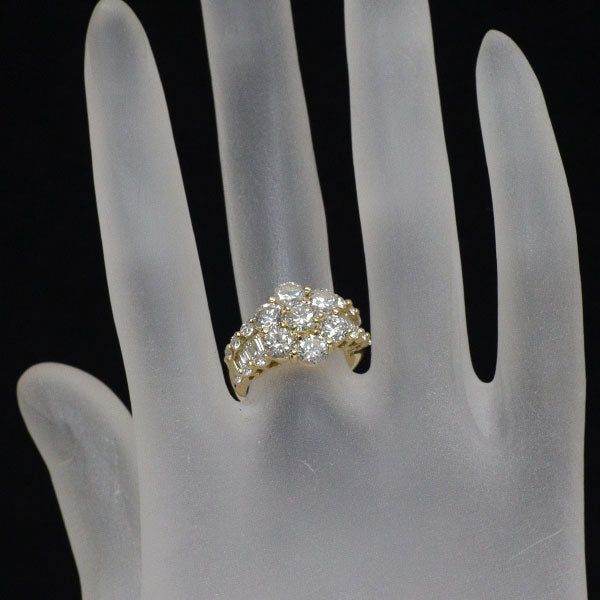 K18YG ダイヤモンド リング 3.07ct 《セルビー銀座店》【中古】