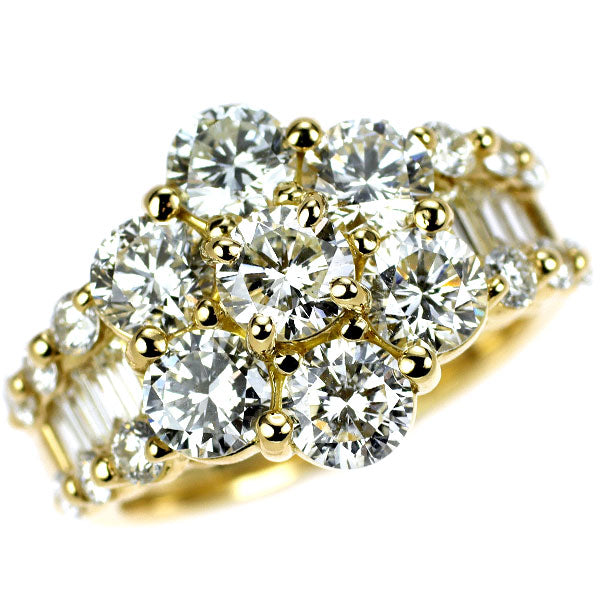 K18YG ダイヤモンド リング 3.07ct 《セルビー銀座店》【中古】