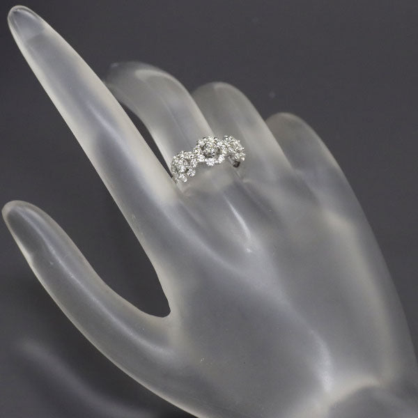 K18WG ダイヤモンド リング 0.93ct