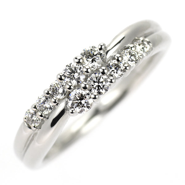 ロイヤルアッシャー Pt900 ダイヤモンド リング 0.39ct