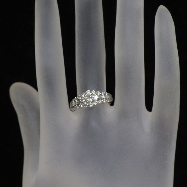 Pt900 ダイヤモンド リング 0.260ct D0.65ct