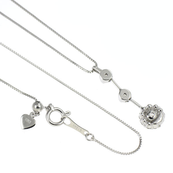 K18WG ダイヤモンド ペンダントネックレス 0.30ct
