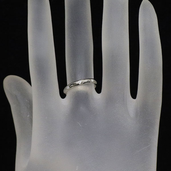 カルティエ Pt950 ダイヤモンド リング D3p バンド 47号 — セルビー