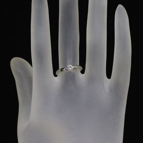 ティファニー Pt950 ダイヤモンド リング 0.23ct ハーモニー