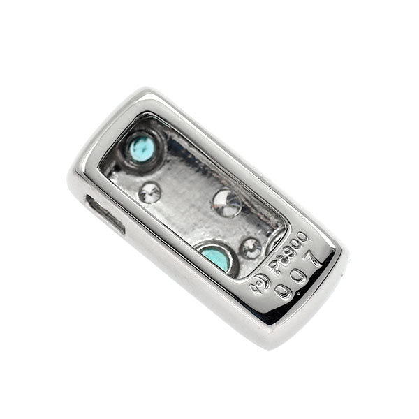 パライバトルマリン　ペンダントトップのみ　Pt900 田崎真珠 Pt900 パライバトルマリン ダイヤモンド ペンダントトップ D0