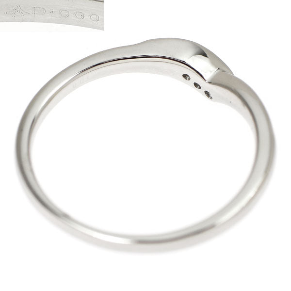 GSTV Pt999 パライバトルマリン リング 0.03ct