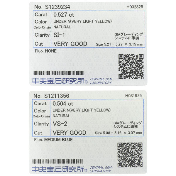 新品 K18YG ダイヤモンド ピアス 1.031ct VLY VS2/SI1 VG スタッド【エスコレ】