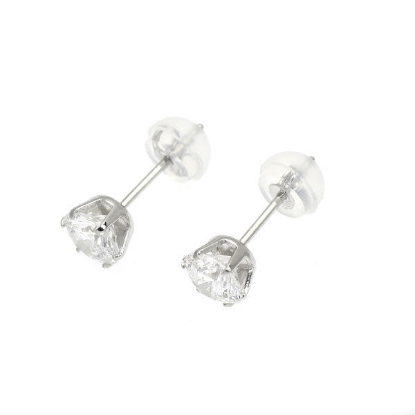 新品 Pt900 ダイヤモンド ピアス 1.038ct G SI2 VG/G スタッド【エスコレ】