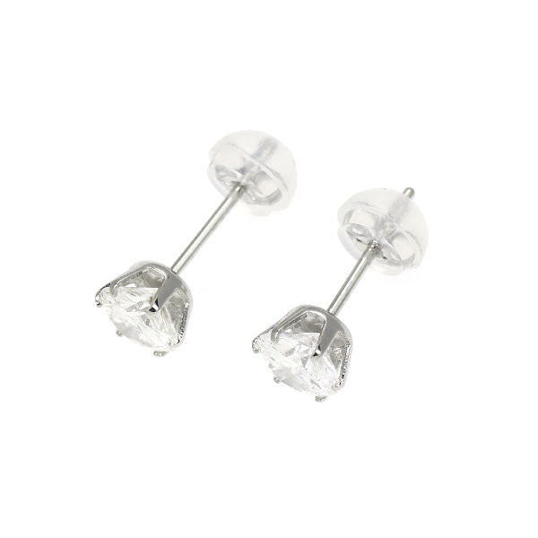 新品 Pt900 ダイヤモンド ピアス 1.022ct E/G SI1-2 G スタッド【エスコレ】