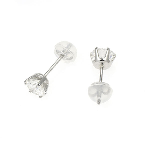 新品 Pt900 ダイヤモンド ピアス 1.022ct E/G SI1-2 G スタッド【エスコレ】
