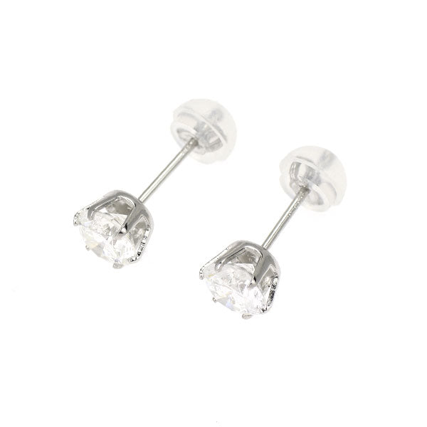 新品 Pt900 ダイヤモンド ピアス 1.252ct E/G SI2 G スタッド