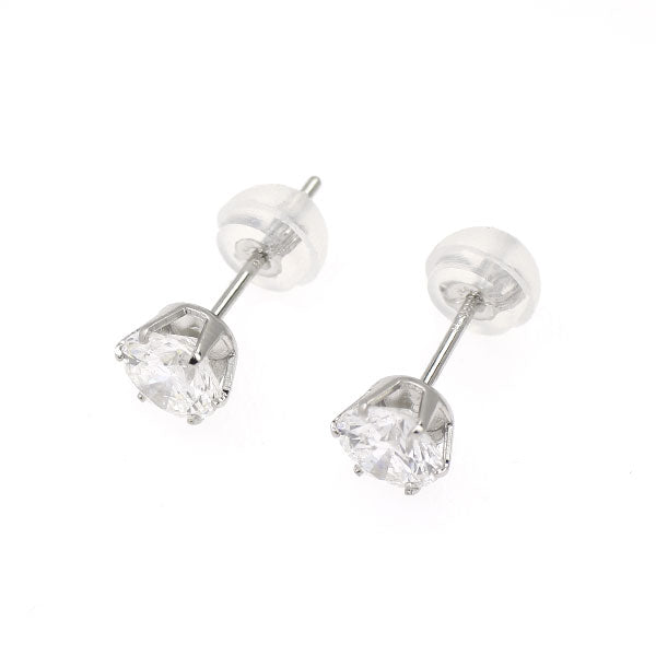 新品 Pt900 ダイヤモンド ピアス 1.051ct G SI2 VG/G スタッド【エスコレ】