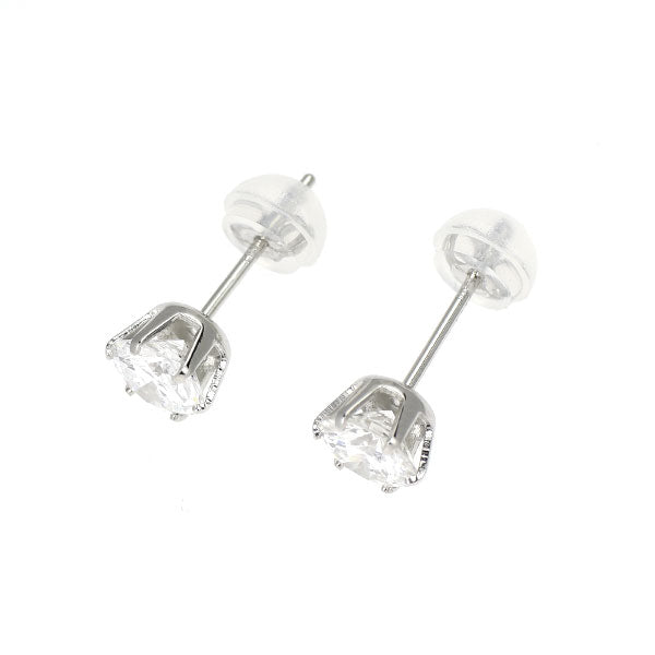 新品 Pt900 ダイヤモンド ピアス 1.090ct E/G SI2 VG/G スタッド【エスコレ】