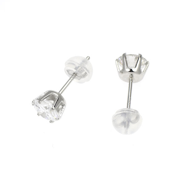 新品 Pt900 ダイヤモンド ピアス 1.090ct E/G SI2 VG/G スタッド【エスコレ】