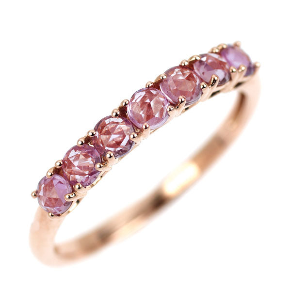 GSTV　K18PGローズクォーツリング K18PGローズクオーツ/ダイヤモンドリング | ポンテヴェキオ公式