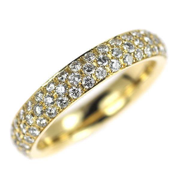 フラージャコー K18YG ダイヤモンド リング 1.02ct フル パヴェ