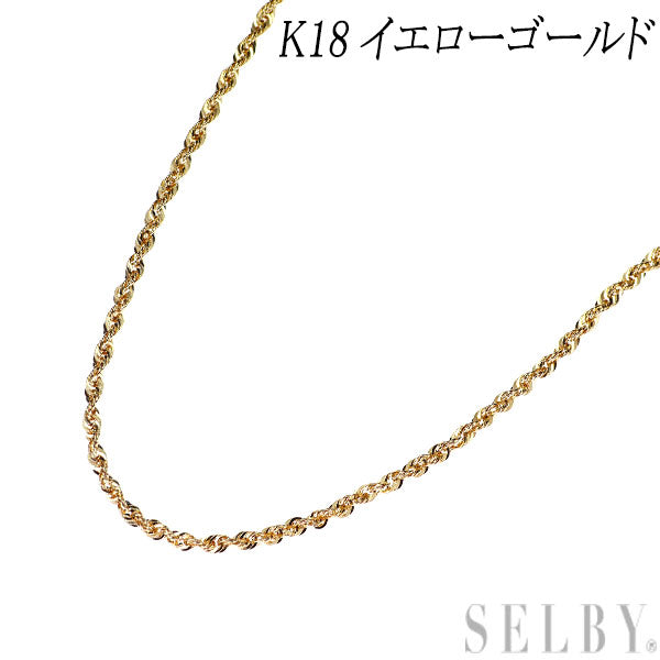 K18YG デザイン ネックレス
