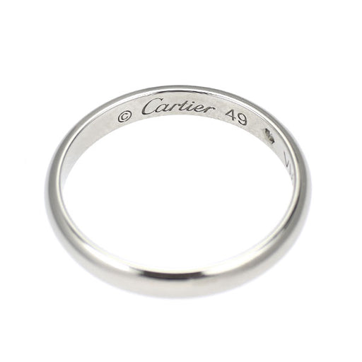 Cartier Pt950 49 ダイヤモンド リング 中古】 カルティエ CARTIER Pt950 リング 指輪 ダイヤモンド 9号 #49