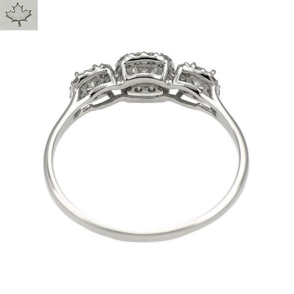 カナディアンダイヤ Pt950 ダイヤモンド リング 0.60ct