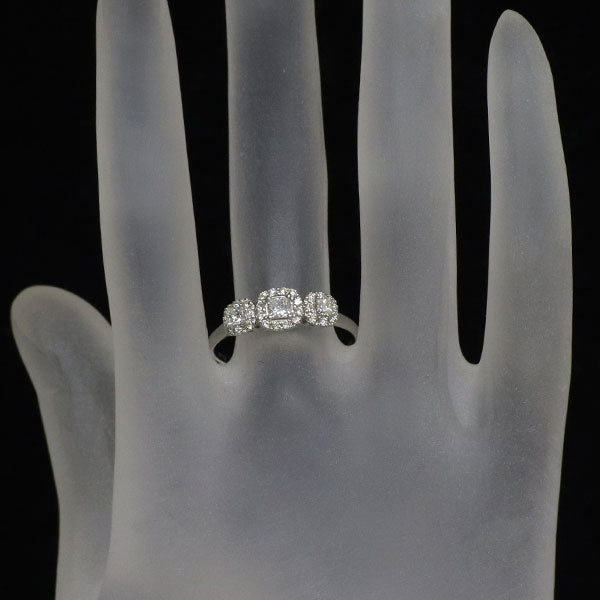 カナディアンダイヤ Pt950 ダイヤモンド リング 0.60ct