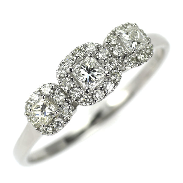 カナディアンダイヤ Pt950 ダイヤモンド リング 0.60ct