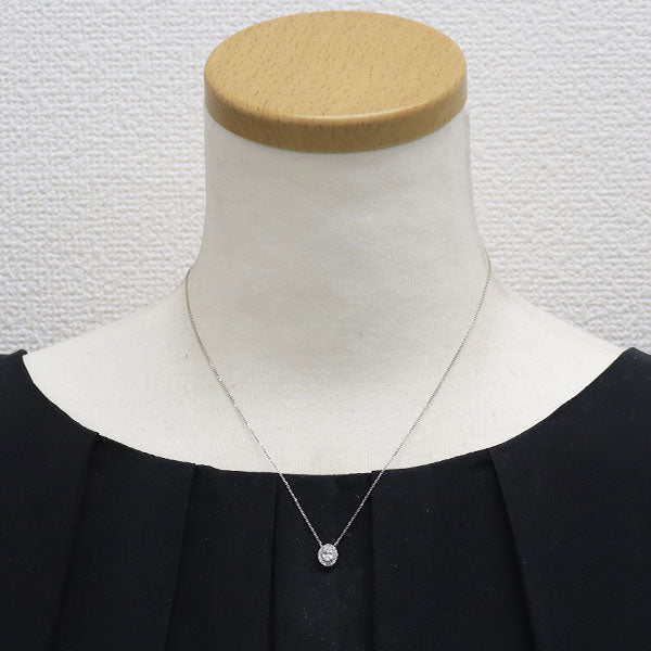 ヴァンドーム青山 Pt950/ Pt850 ダイヤモンド ペンダントネックレス 0.24ct