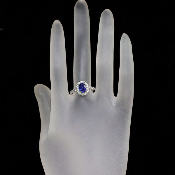 Pt900 サファイア ダイヤモンド リング 1.526ct D0.57ct — セルビー