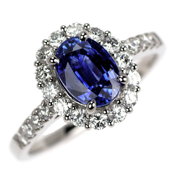 Pt900 サファイア ダイヤモンド リング 1.526ct D0.57ct — セルビー