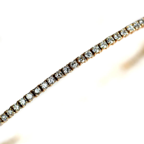 K18PG ダイヤモンド バングル 1.00ct