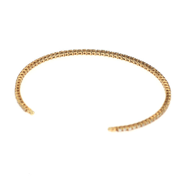 K18PG ダイヤモンド バングル 1.00ct — セルビーオンラインストア