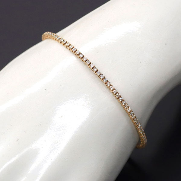 K18PG ダイヤモンド バングル 1.00ct — セルビーオンラインストア
