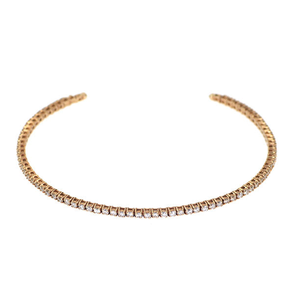 K18PG ダイヤモンド バングル 1.00ct — セルビーオンラインストア