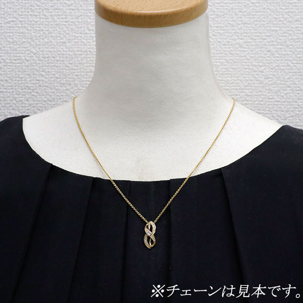 K18YG ダイヤモンド ペンダントトップ 0.40ct