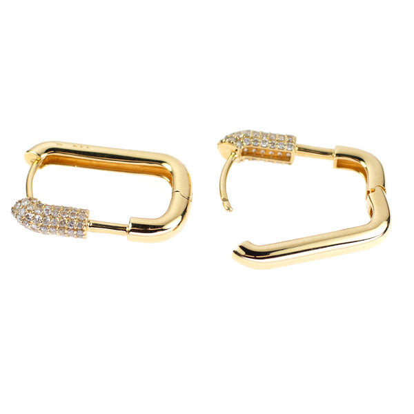 K18YG ダイヤモンド ピアス 0.44ct