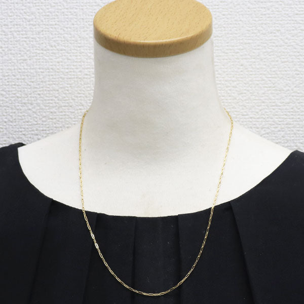 K18YG アズキ チェーンネックレス 50cm