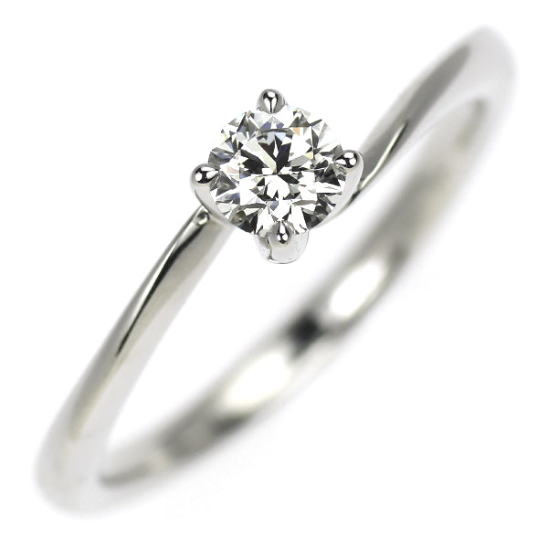 俄 Pt950 ダイヤモンド リング 0.23ct E VVS1 3EX ことのは
