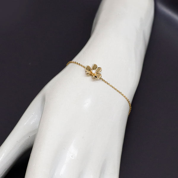 ヴァンクリーフ＆アーペル フリヴォル ブレスレット ミニ YG ダイヤ 正規品 フリヴォル ブレスレット、ミニモデル 18K ローズ ゴールド