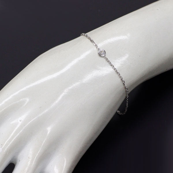 カルティエ K18WG ダイヤモンド ブレスレット ダムールSM